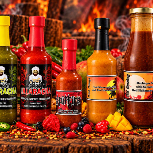 THE FULL BIZKIT Complete Chef Bizkit Sauce Collection