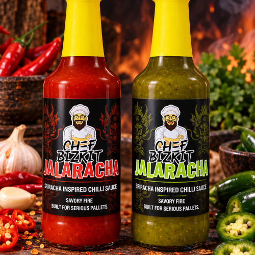 Jalaracha Double Trouble – Red & Green Chilli Sauce Duo